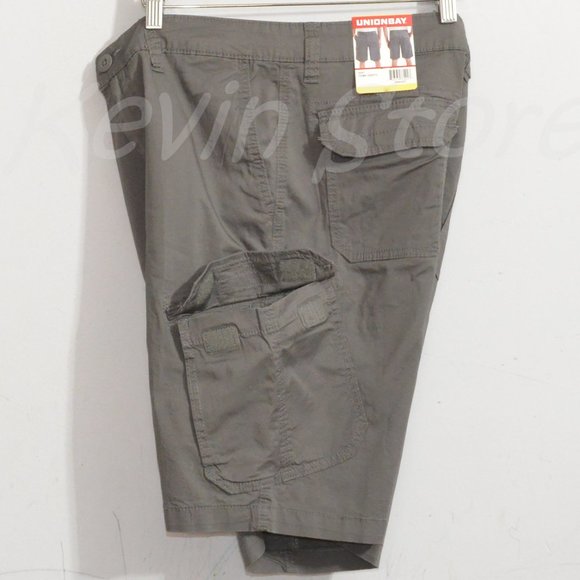 Gray Nwt UnionBay Men's Cargo Shorts - Picture 4 of 5